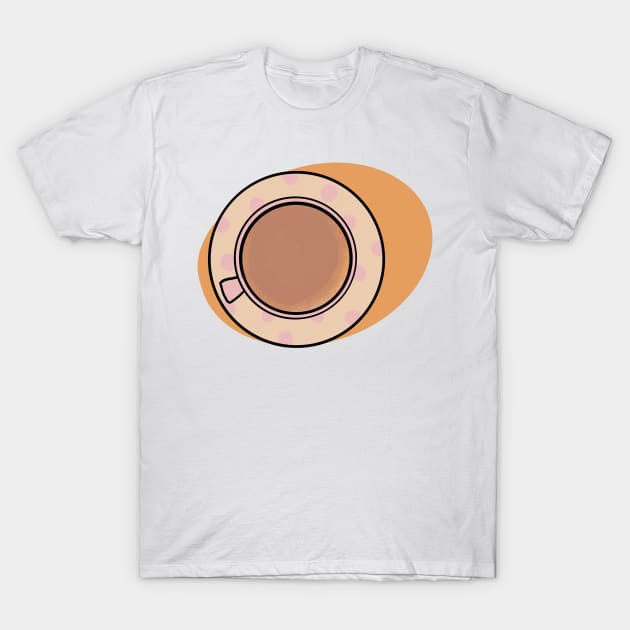 Coffee Cup / Cute Coffee Dates T-Shirt by nathalieaynie